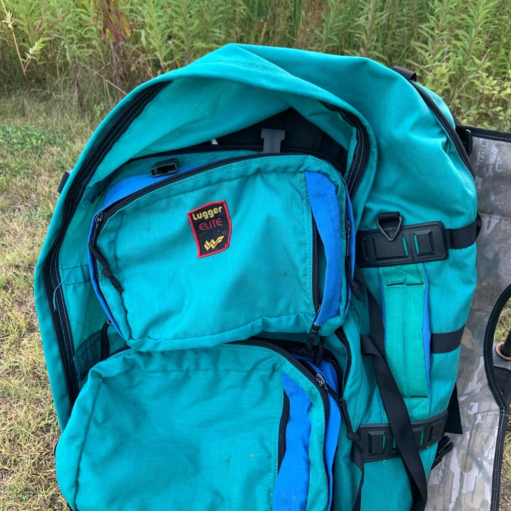 Teal and Blue Lugger Elite Backpack
